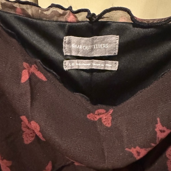 Urban Outfitters Moxie Butterfly Mesh Mini Slip Dress - Size L - Picture 7 of 7